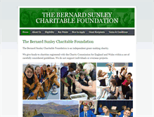 Tablet Screenshot of bernardsunley.org